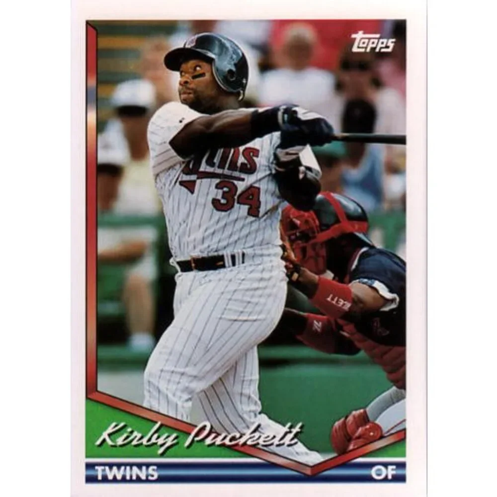 1994 Topps Kirby Puckett # 100 Minnesota Twins